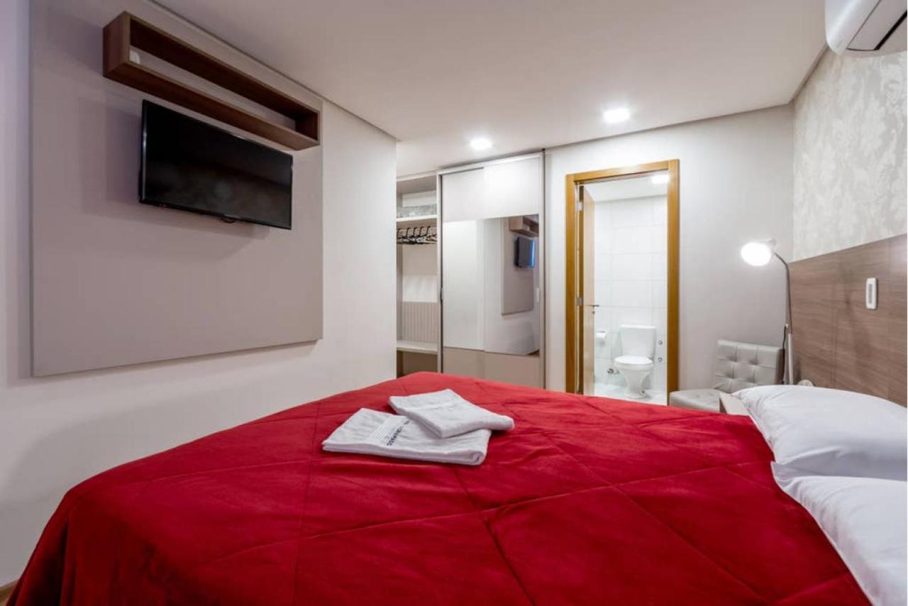 Lindo Apto De 2 Quartos Em Gramado - Ed Paradiso Eksteriør bilde